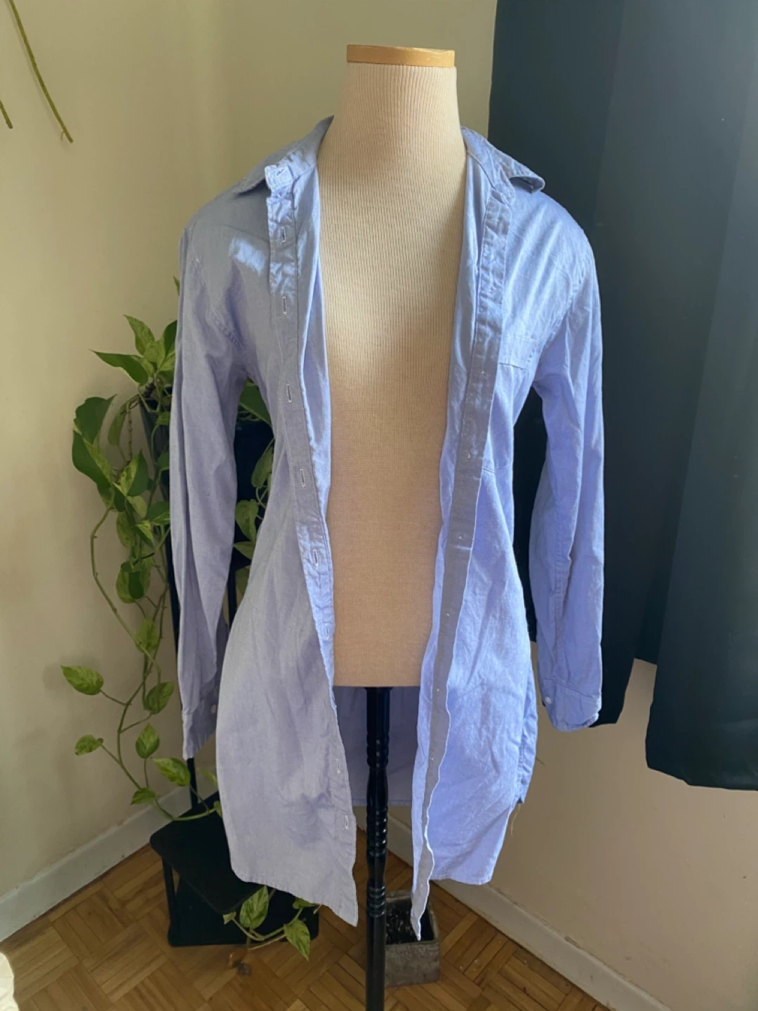 Talula Oxford Button-Up Shirt - XXS