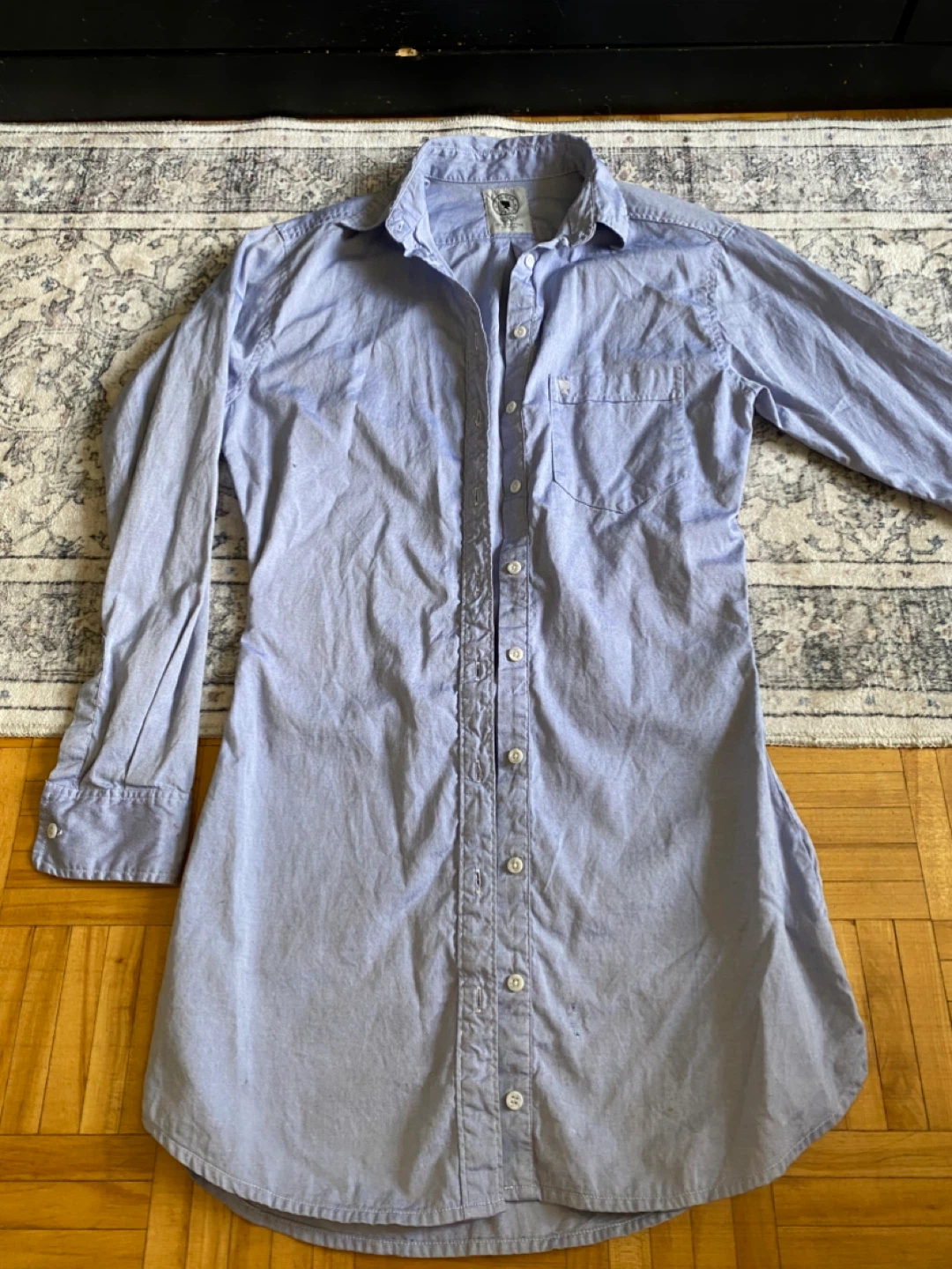 Talula Oxford Button-Up Shirt - XXS - photo 3