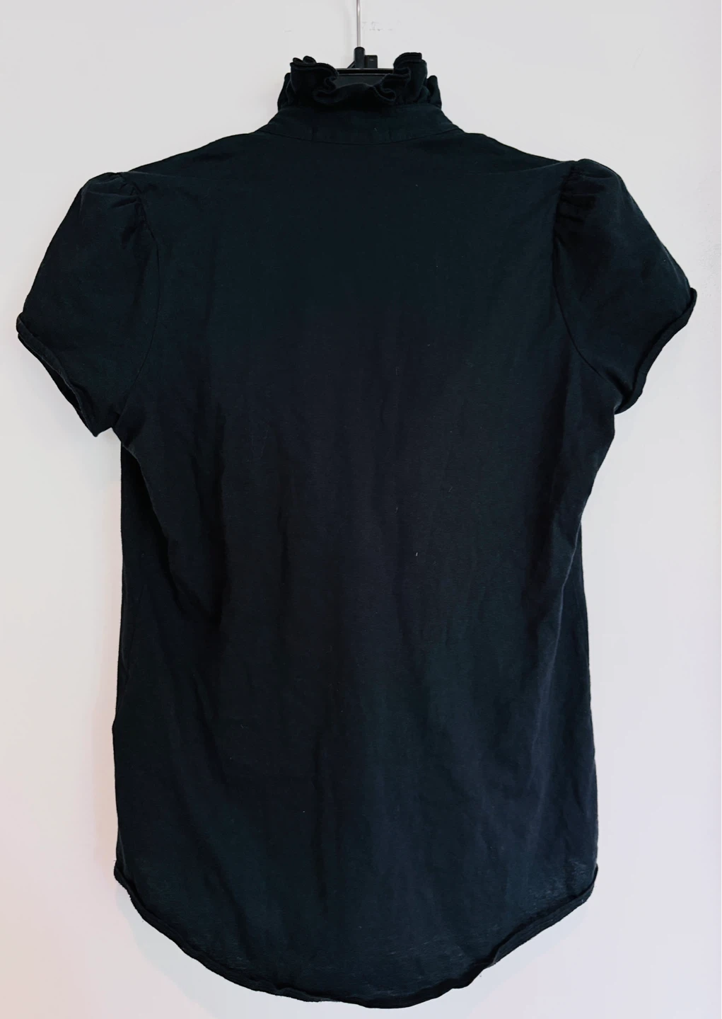Ralph Lauren Sport Black Ruffle Top - Medium - photo 5