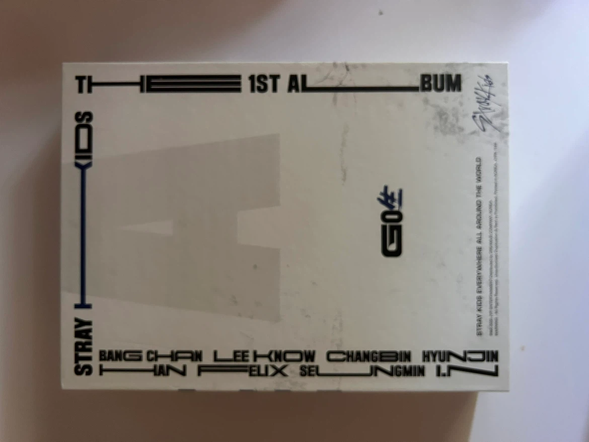 Stray Kids GO LIVE 1st Album CD