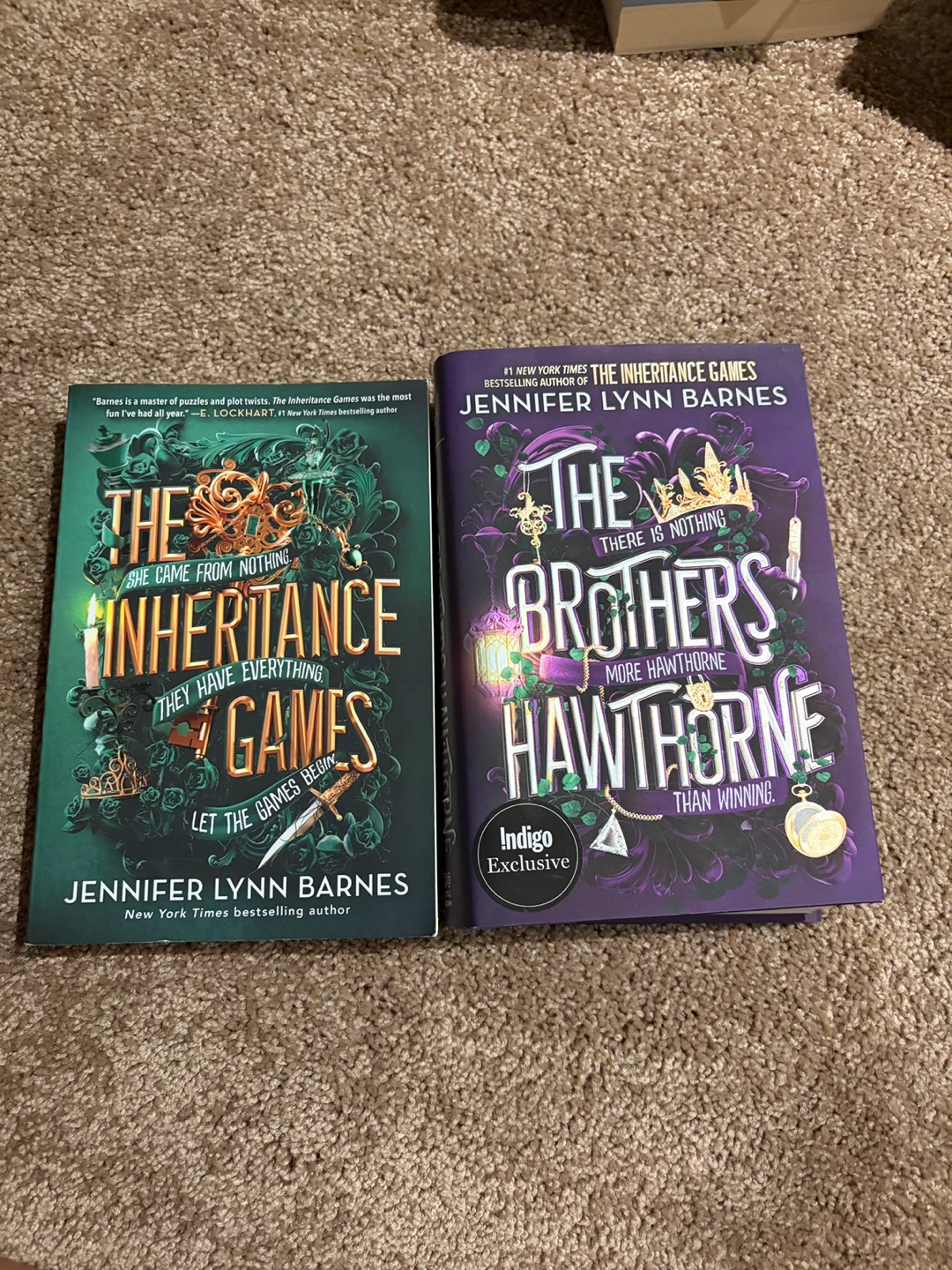 The Inheritance Games & The Brothers Hawthorne Book Set
