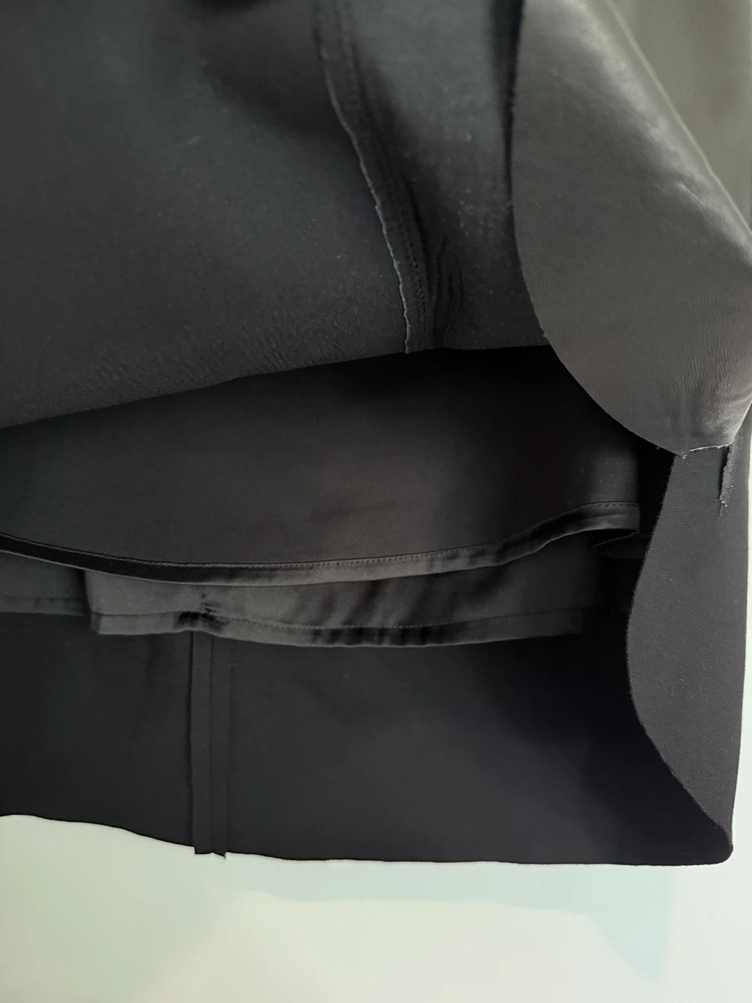 Elite Tahari Black Leather Panel Skirt - photo 2