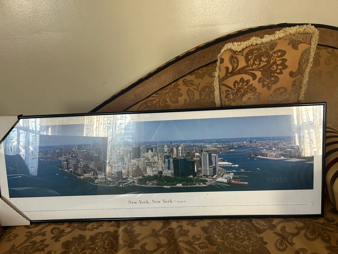 New York City Panoramic Skyline Framed Print - Series 6 - photo 2
