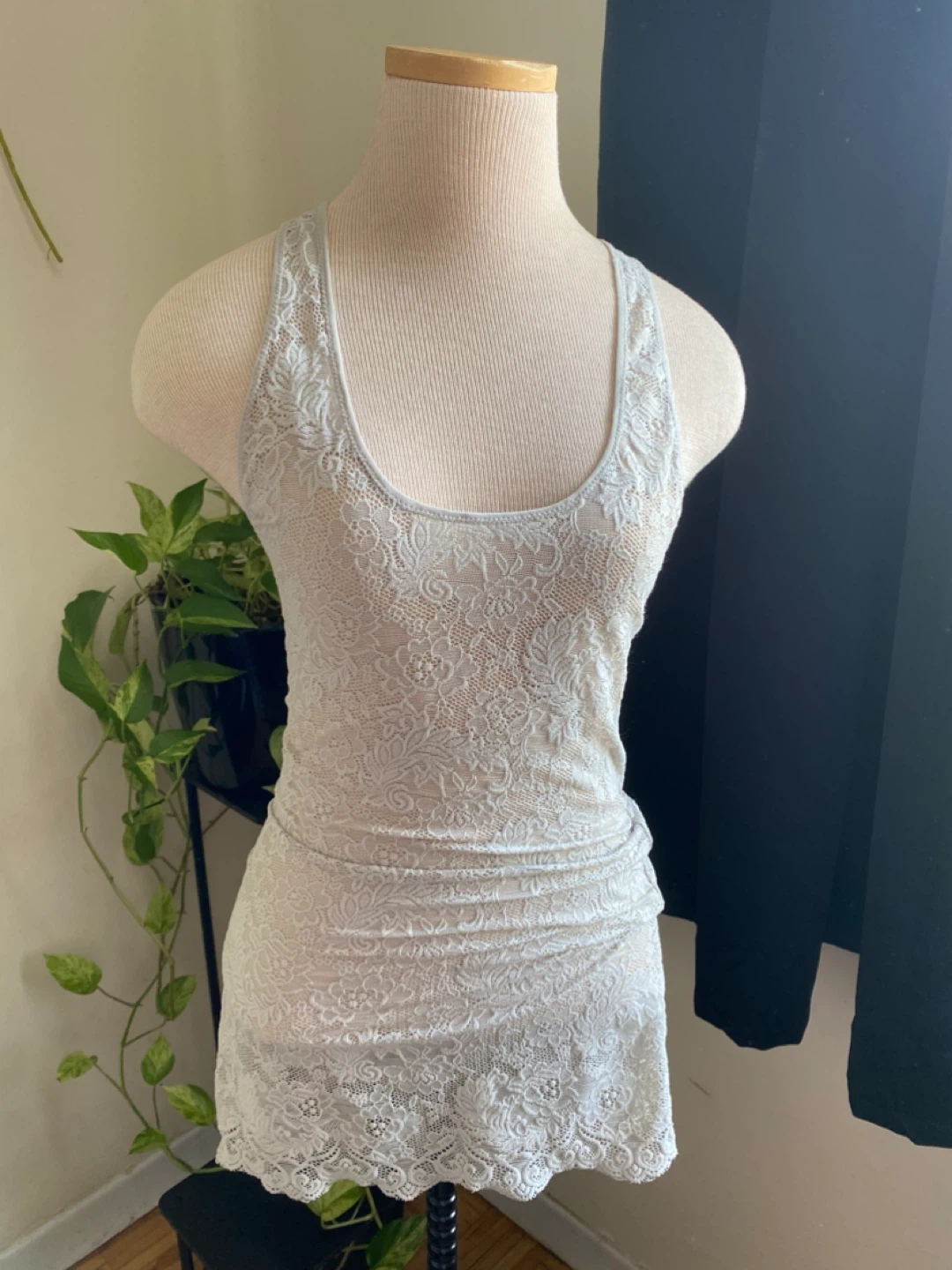 Wilfred Lace Racerback Tank Top