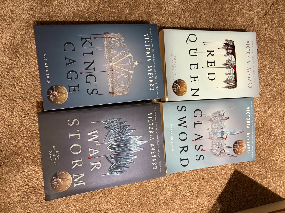 The Red Queen Quartet Book Series by Victoria Aveyard