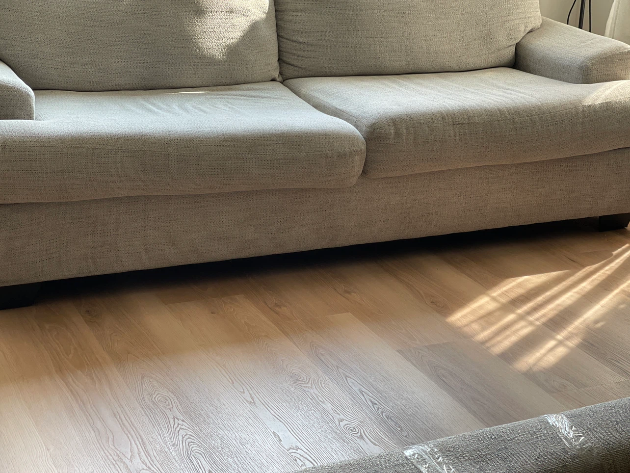 Light Grey three seater Sofa - photo 5