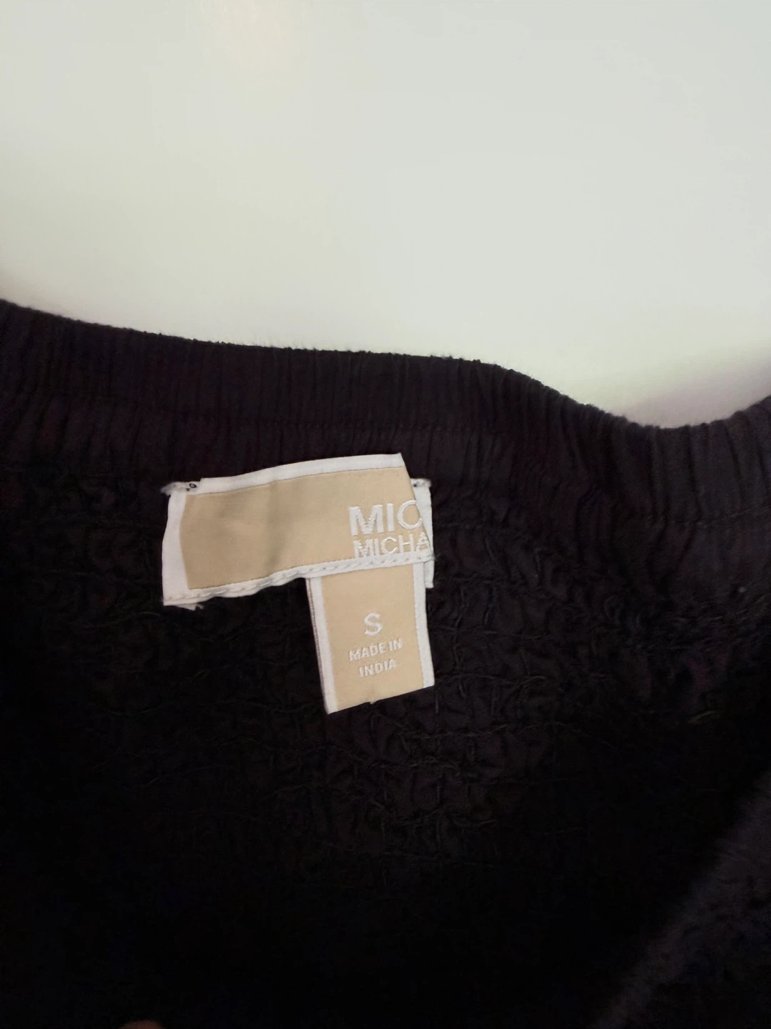 MICHAEL Michael Kors Black Smocked Maxi Dress Size S - photo 2