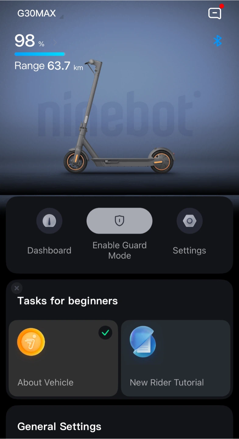 Ninebot G30 E scooter - photo 4