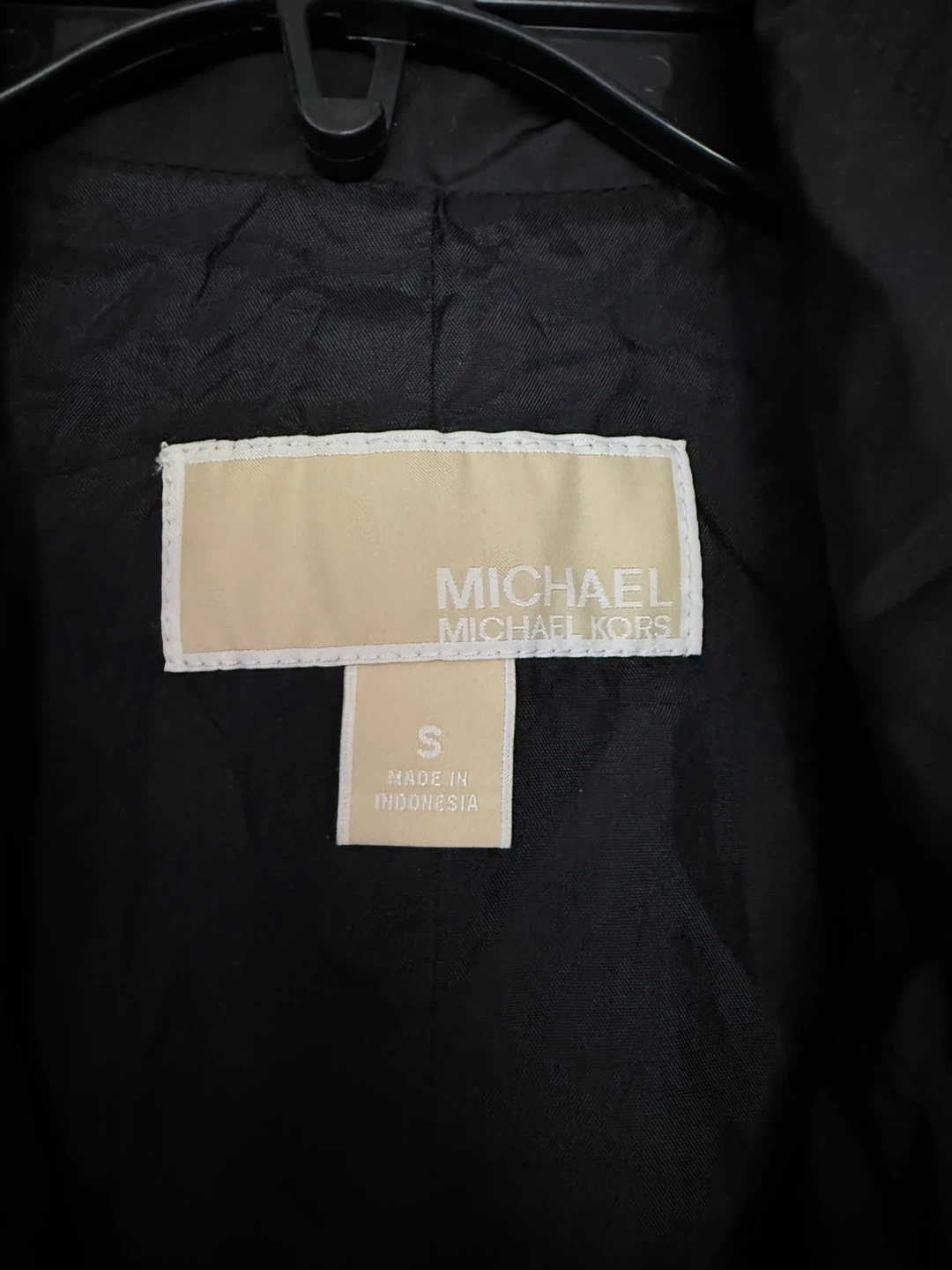 Michael Kors Black Utility Jacket Size S - photo 2