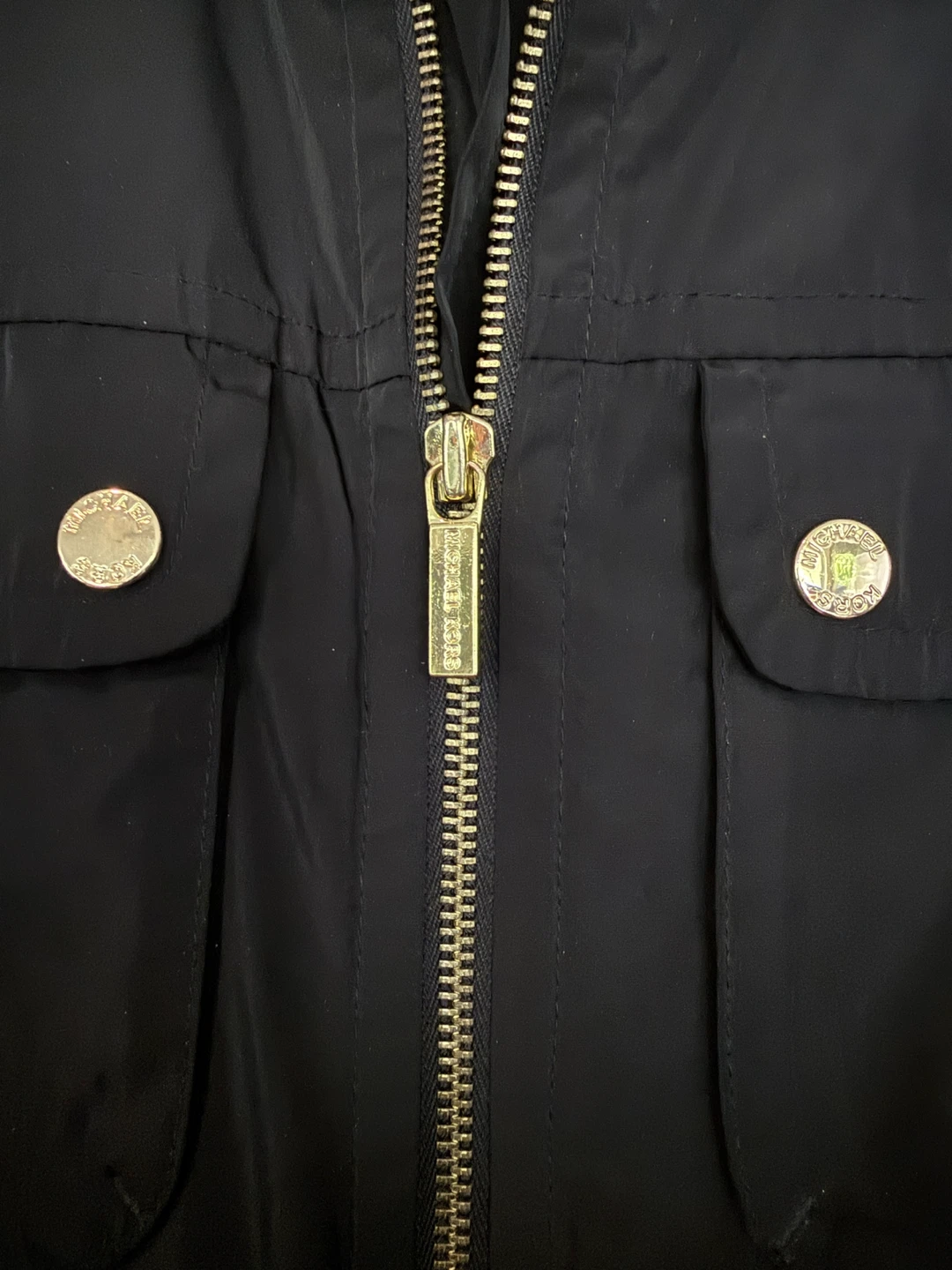 Michael Kors Black Utility Jacket Size S - photo 3