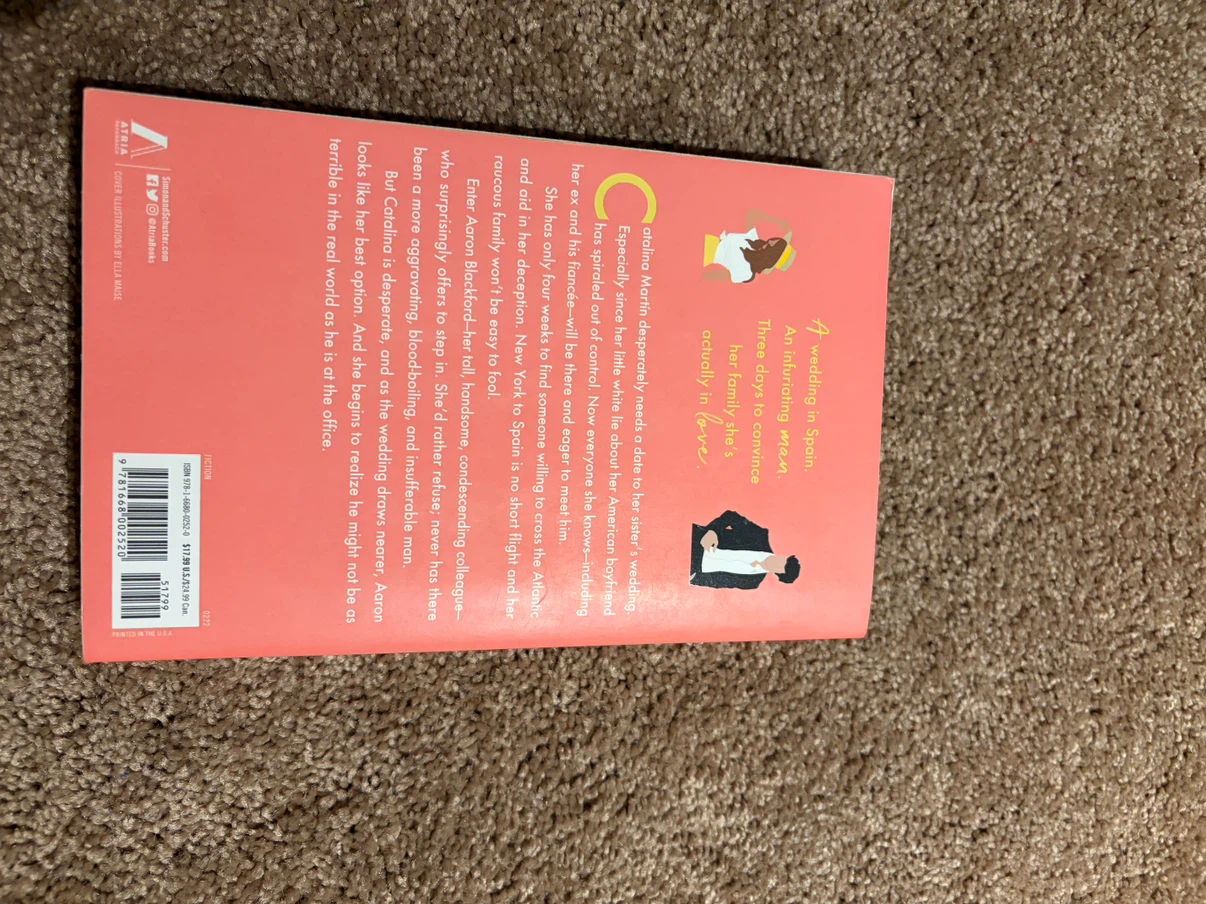 The Spanish Love Deception by Elena Armas - Novel - photo 2