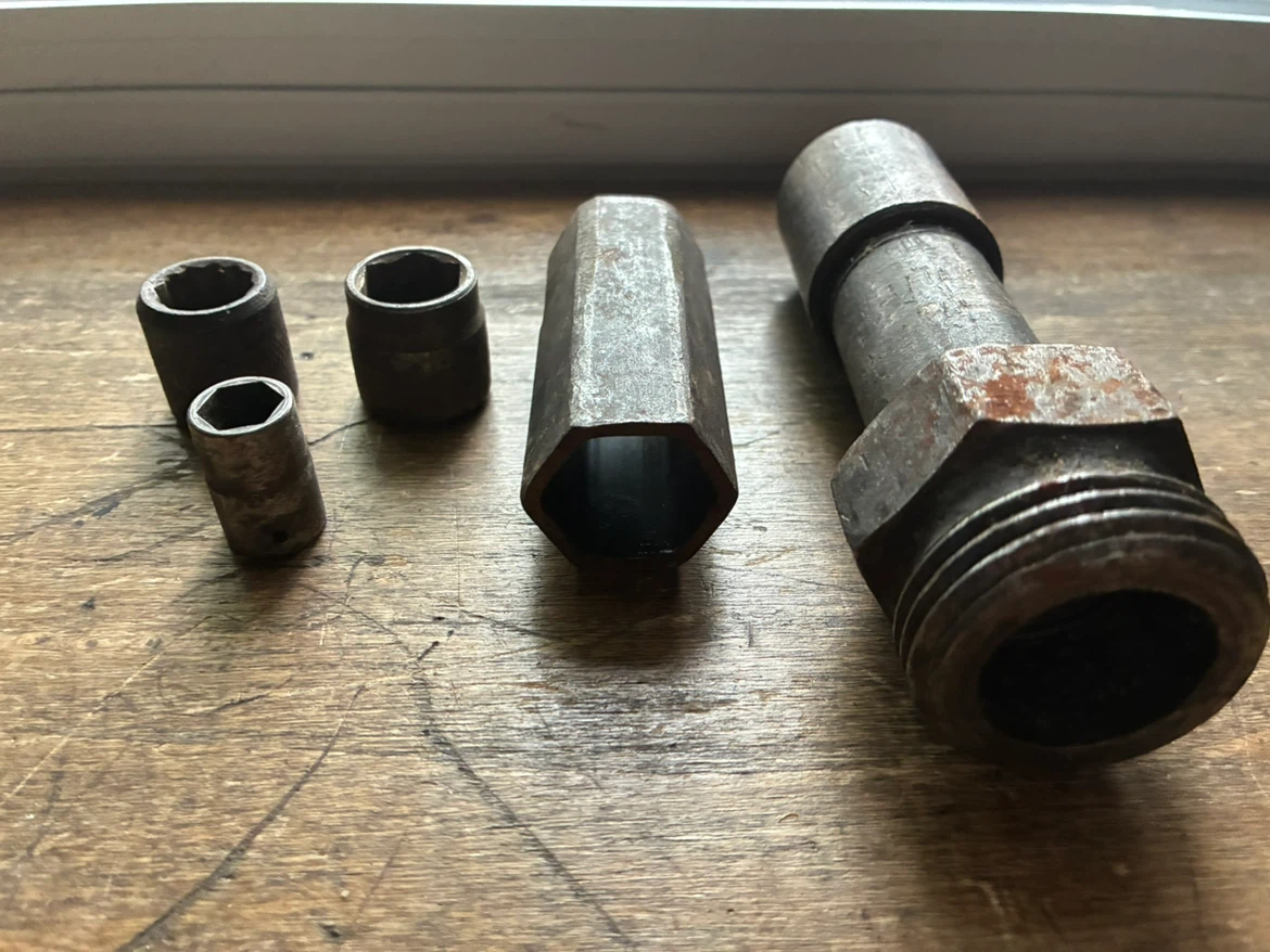 $8 Snap on vintage old car tools socket lot 5 Donlands O'Connor