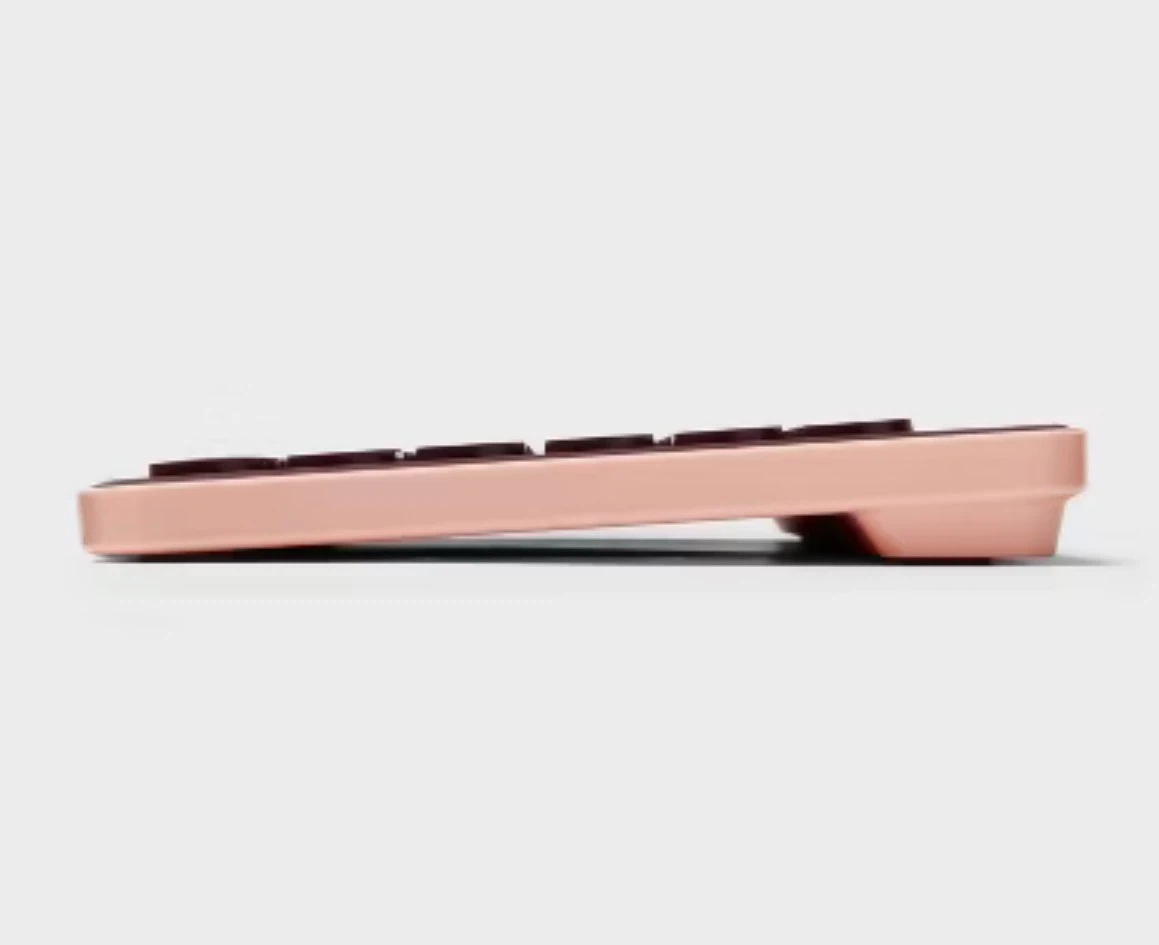 Heyday Compact Wireless Keyboard - Burgundy - photo 4