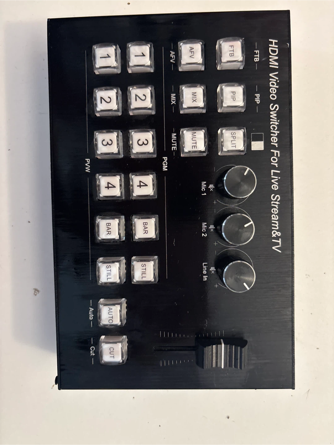 HDMI Video Switcher For Live Stream & TV
