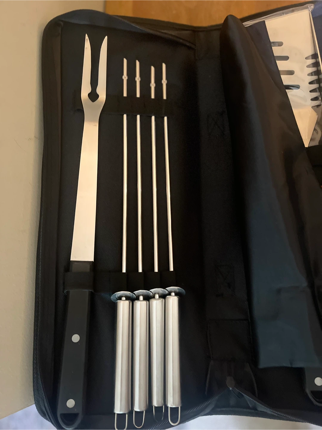 10-Piece BBQ Grill Tool Set with Carrying Case - photo 4