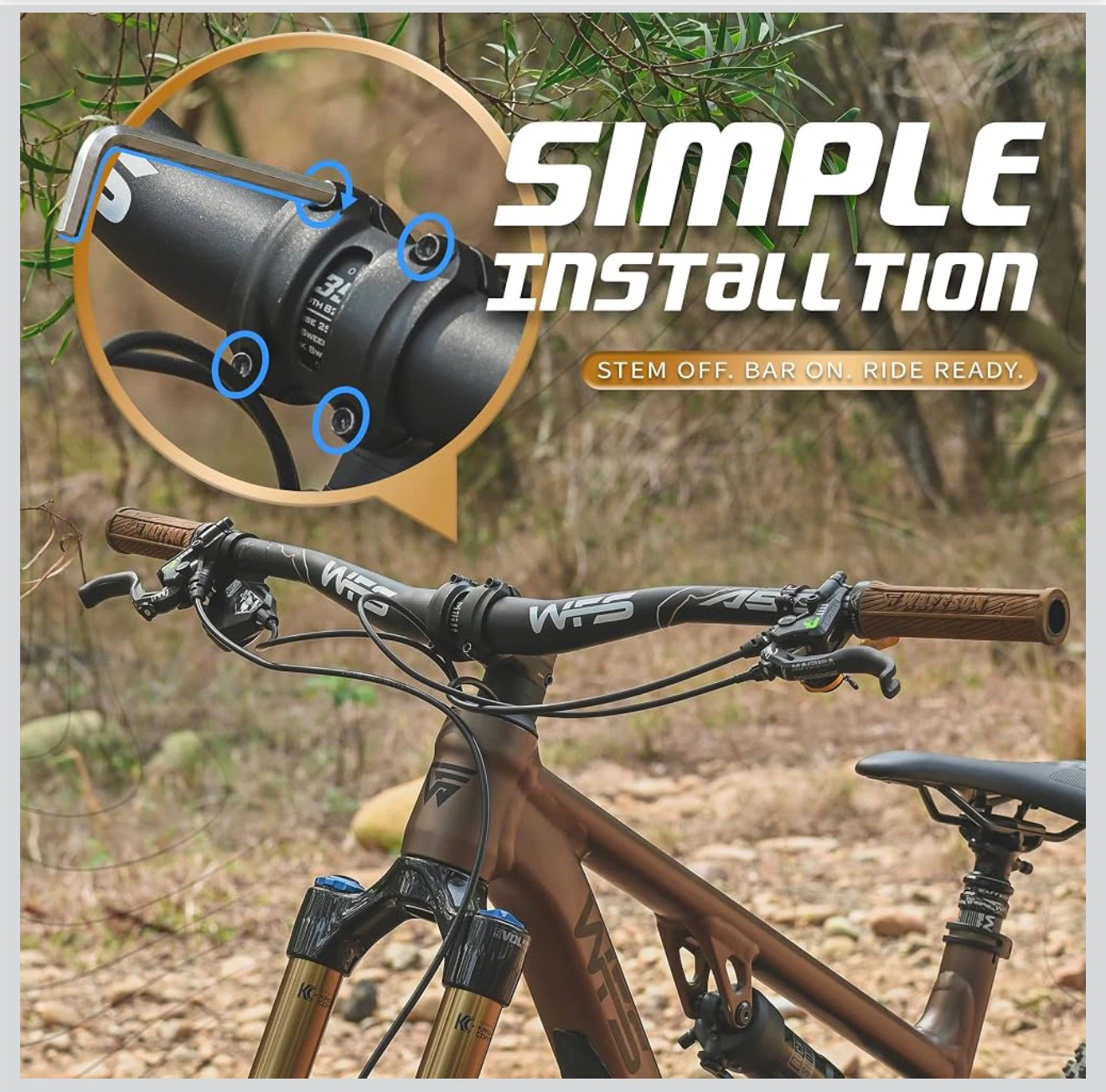 WFS XShift 31.8 x 740mm Handlebar - photo 4