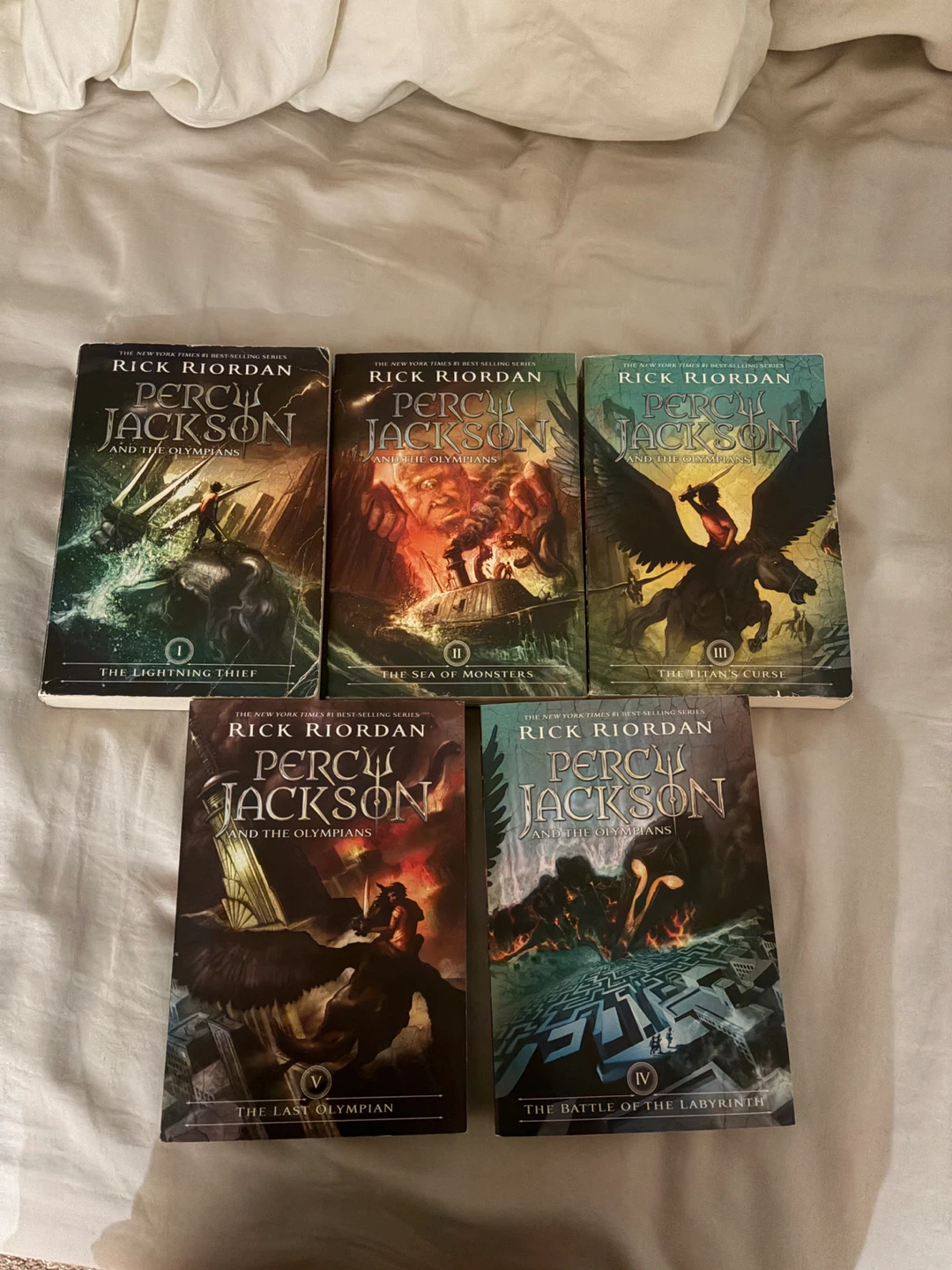 Percy Jackson & The Olympians Book Set