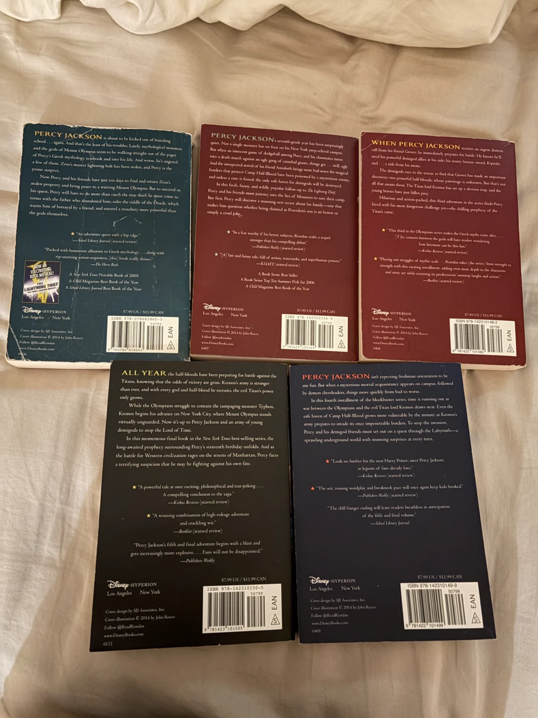 Percy Jackson & The Olympians Book Set - photo 2