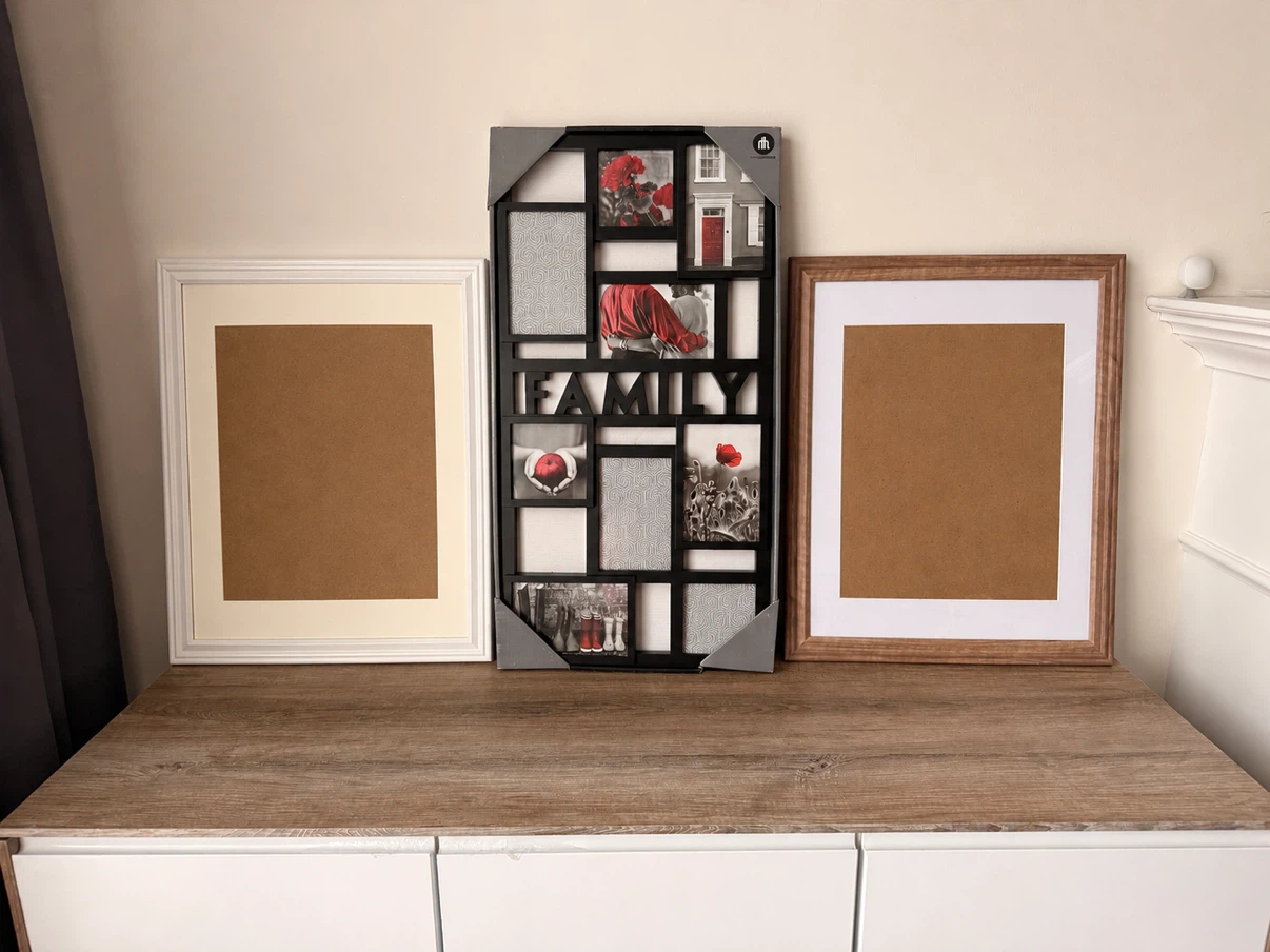 Wall Decor Bundle (Frames + Art Prints + Wreath)
