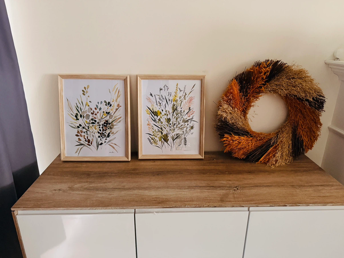 Wall Decor Bundle (Frames + Art Prints + Wreath) - photo 2