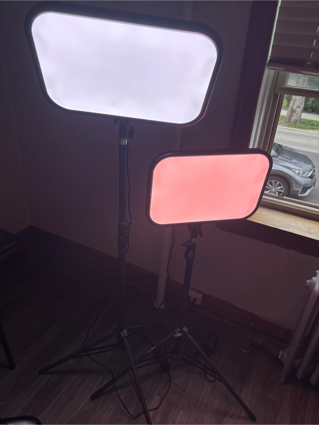 2 Neewer RGB168 LED Light Panel