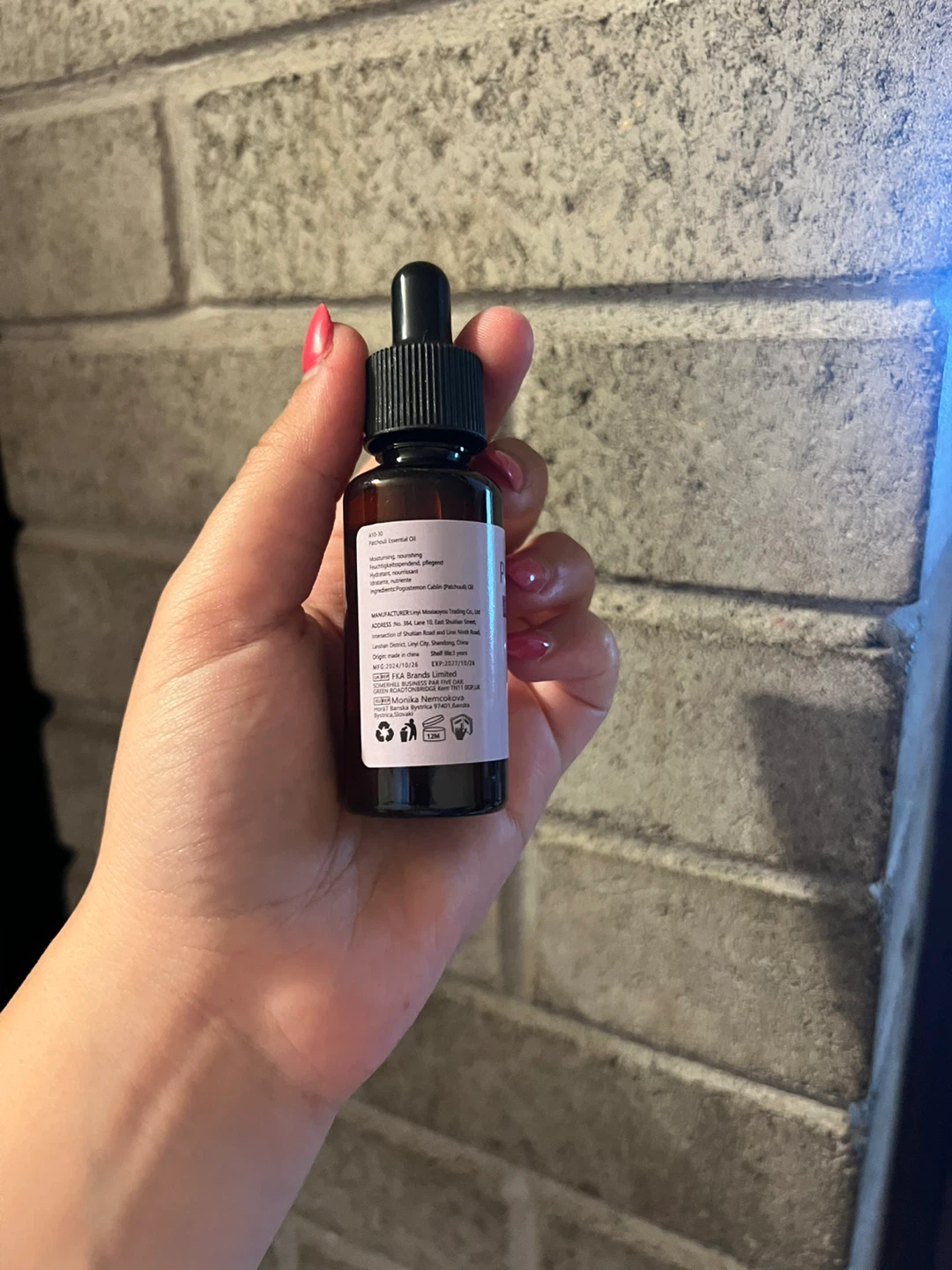 Omy Secrets Patchouli Essential Oil - 30ml - photo 2