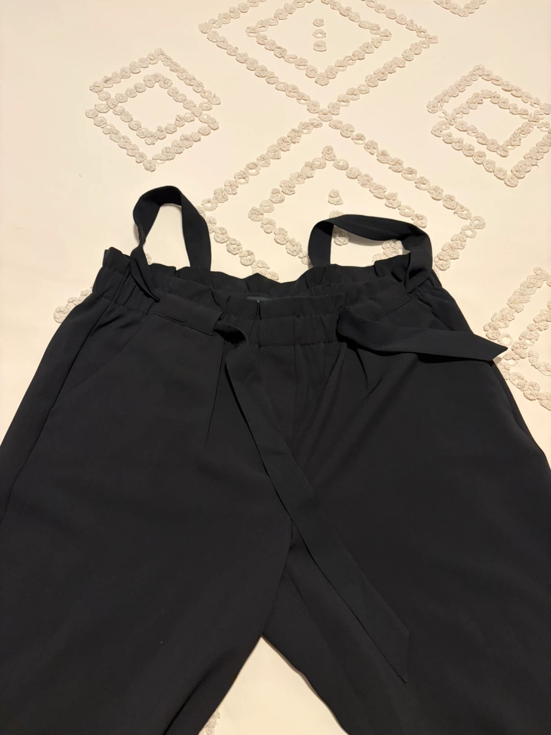 Reitmans Black Paperbag Waist Pants - photo 3
