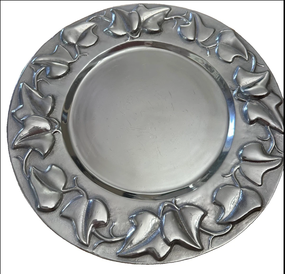 Vintage C1990 Mariposa Leaf Platter