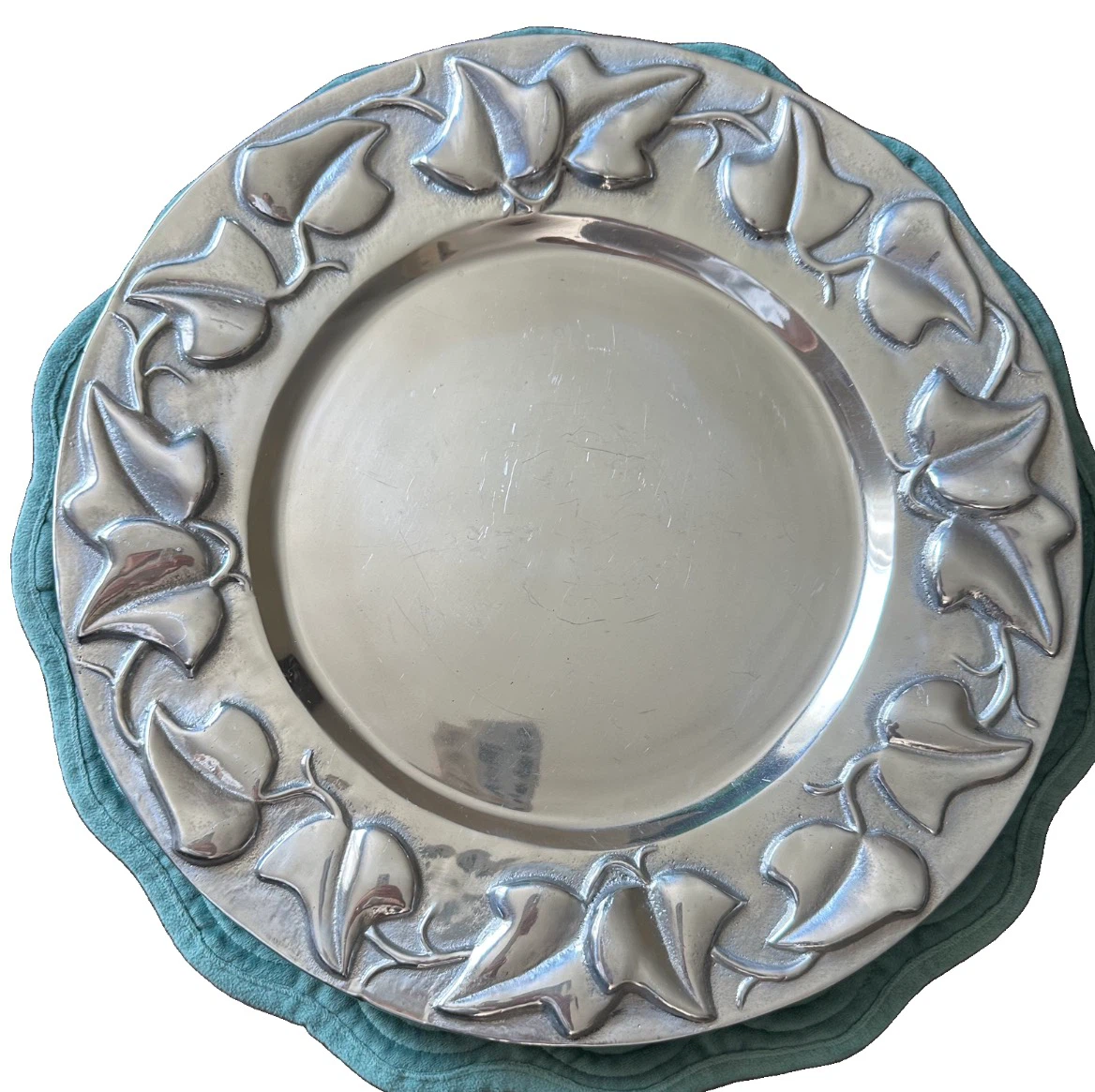 Vintage C1990 Mariposa Leaf Platter - photo 2