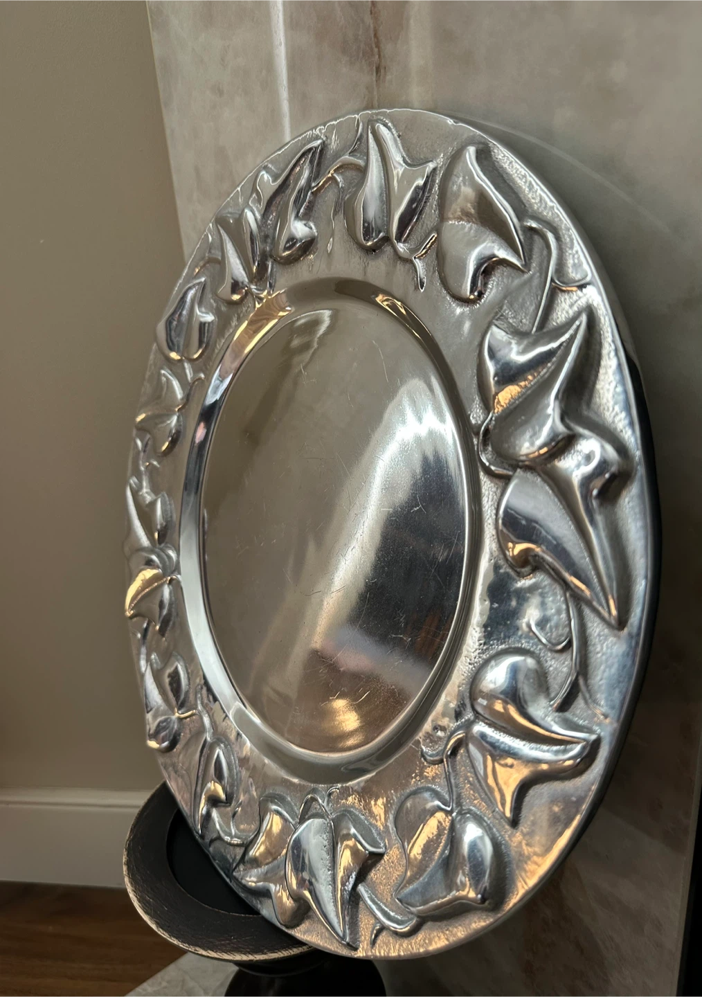 Vintage C1990 Mariposa Leaf Platter - photo 4