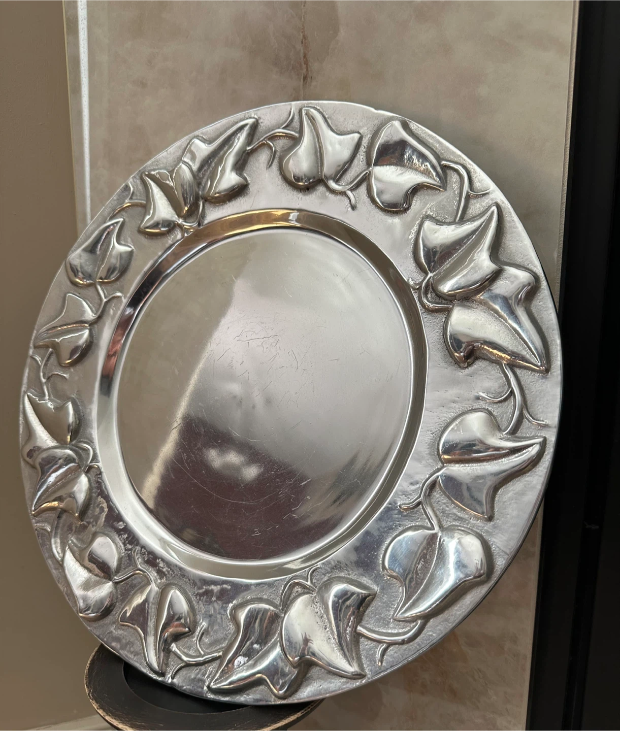 Vintage C1990 Mariposa Leaf Platter - photo 5