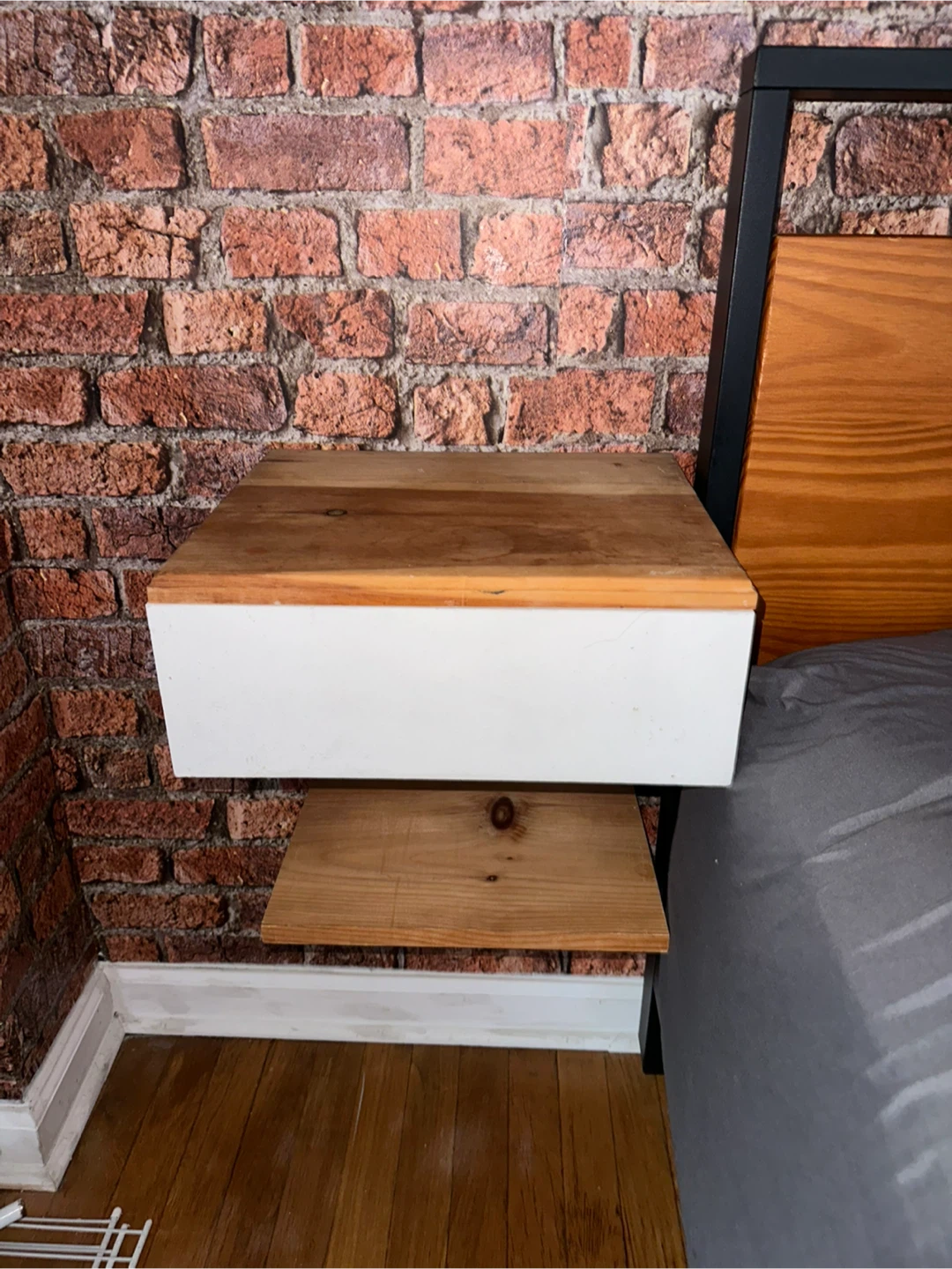 Floating Nightstands with Drawer (Handmade)