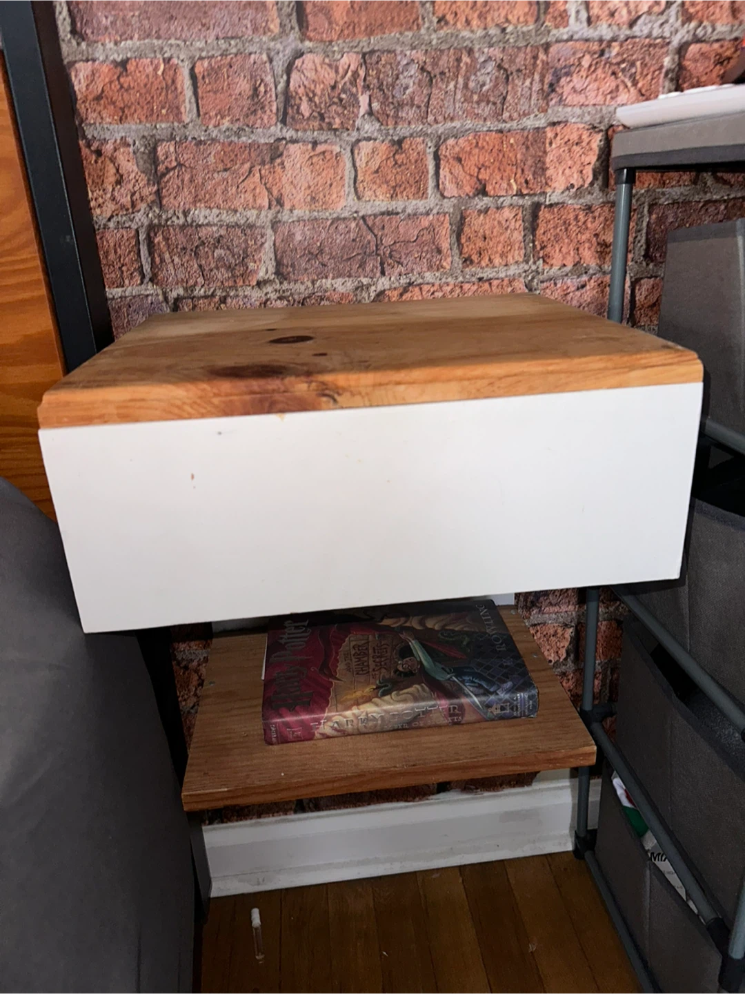 Floating Nightstands with Drawer (Handmade) - photo 4