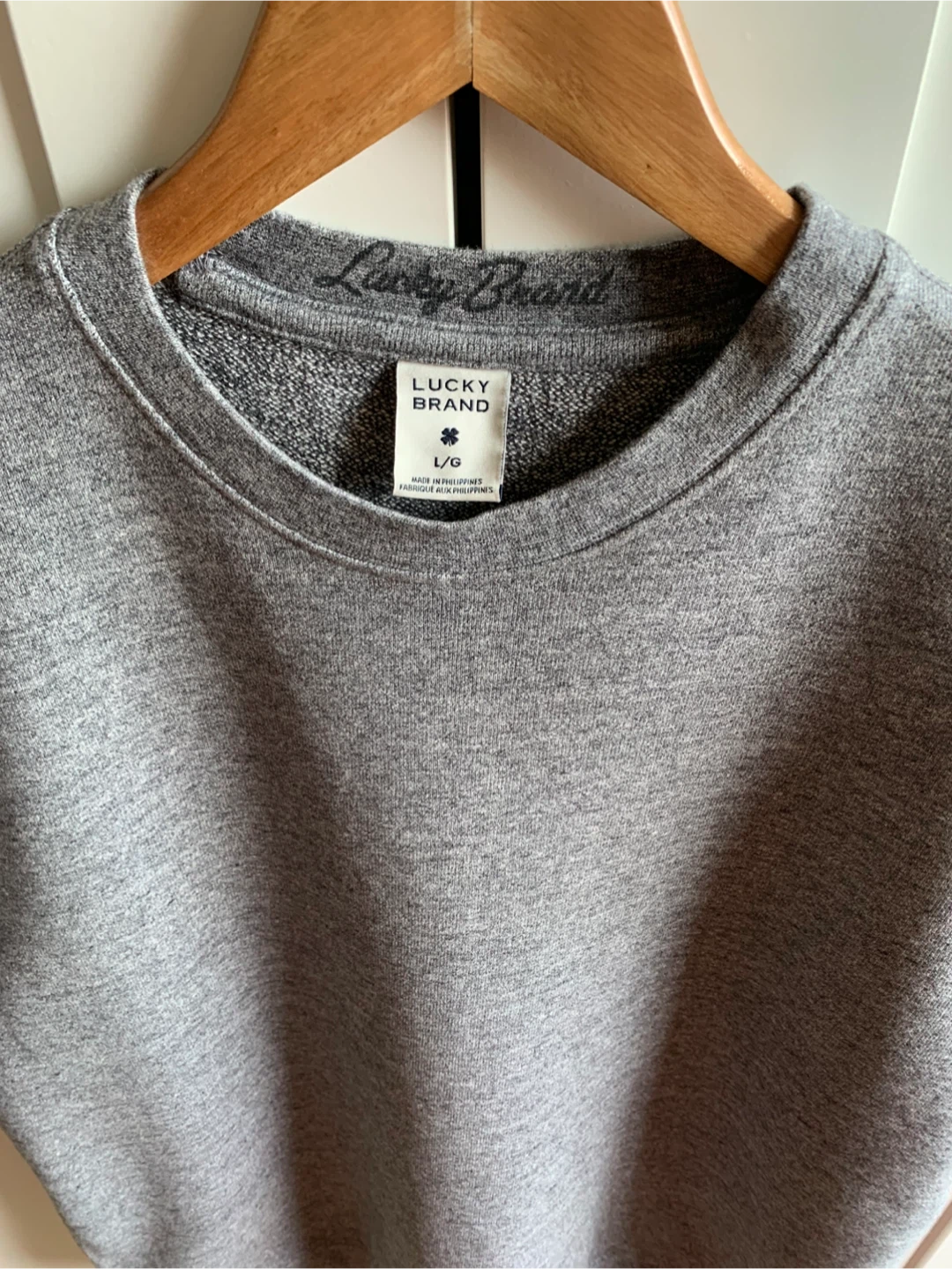 Lucky Brand Grey Short Sleeve Sweatshirt - photo 3
