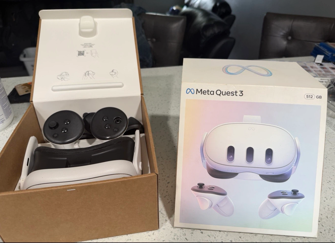 Meta Quest 3 512 GB VR Headset - photo 3