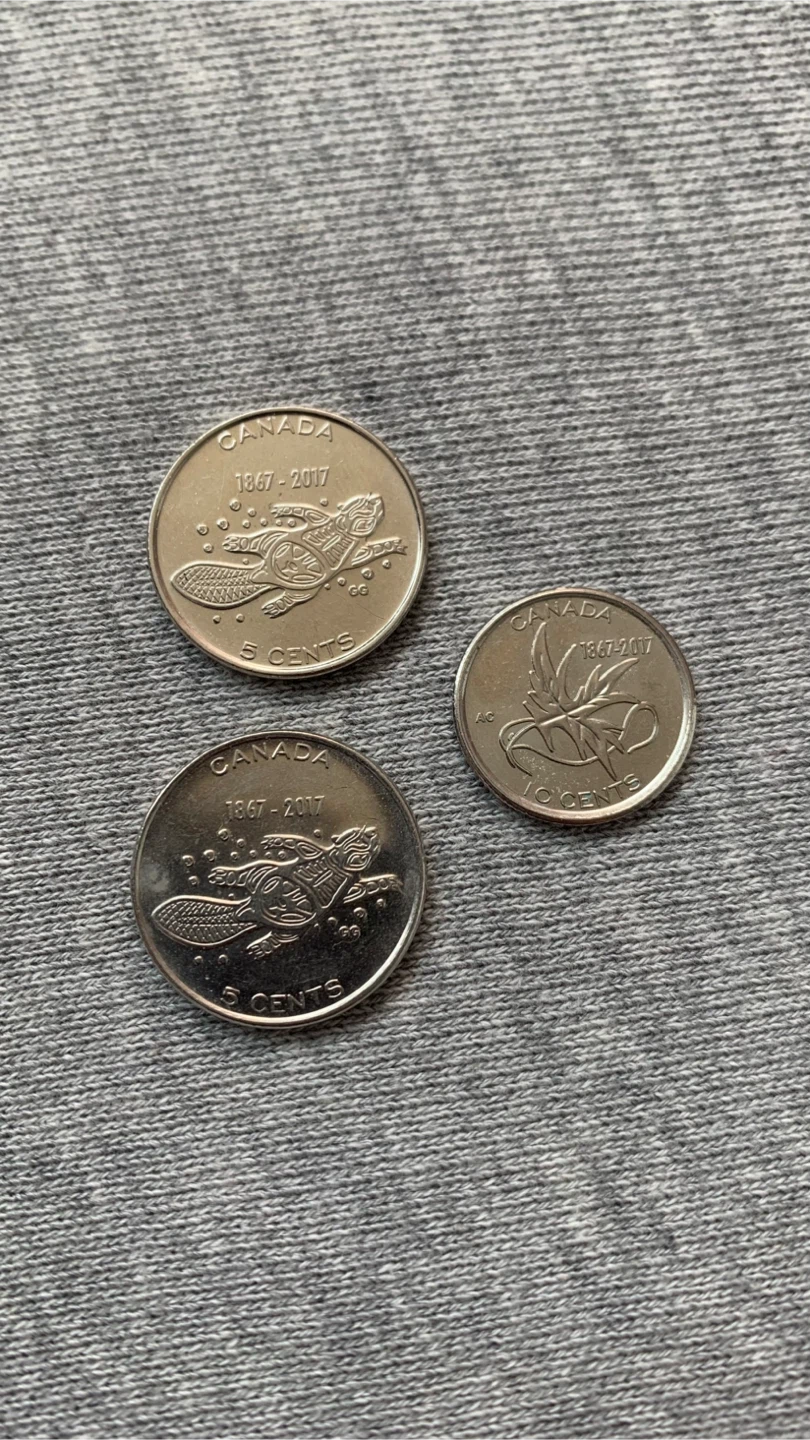 ‘My Canada, My Inspiration’ 2017 coins ~ $1 for all three