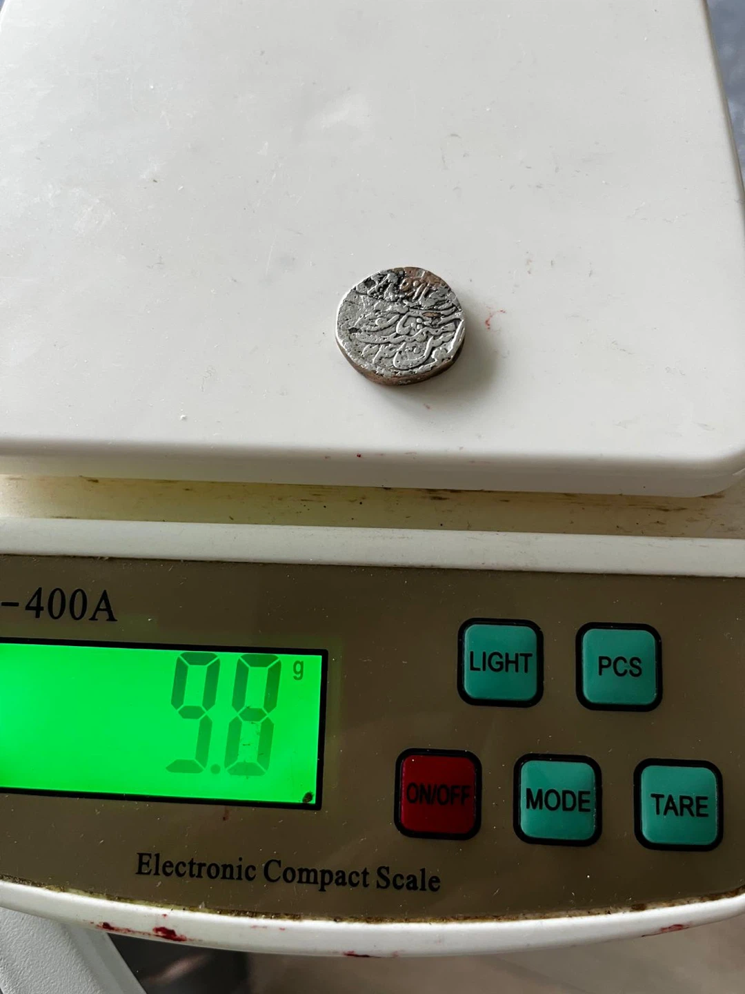 Antique Mughal emperor Silver Coin - photo 4