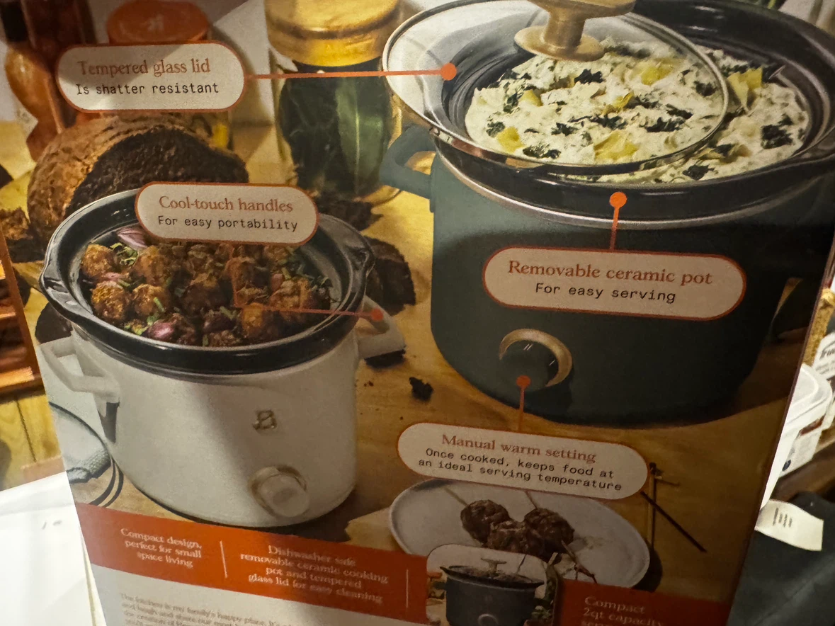 Beautiful Cuisine 2qt Slow Cooker