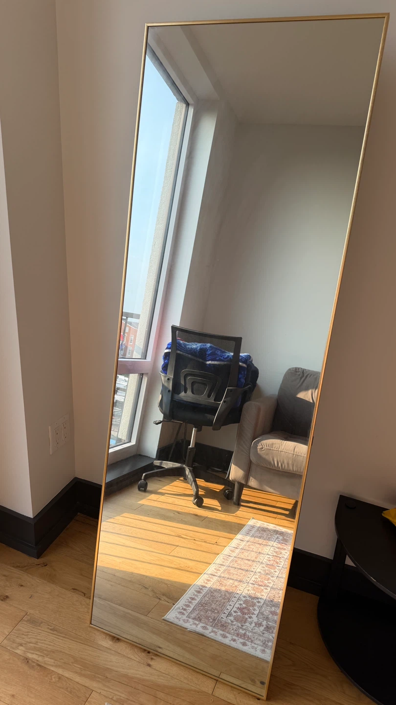 Gold Framed Full Length Mirror