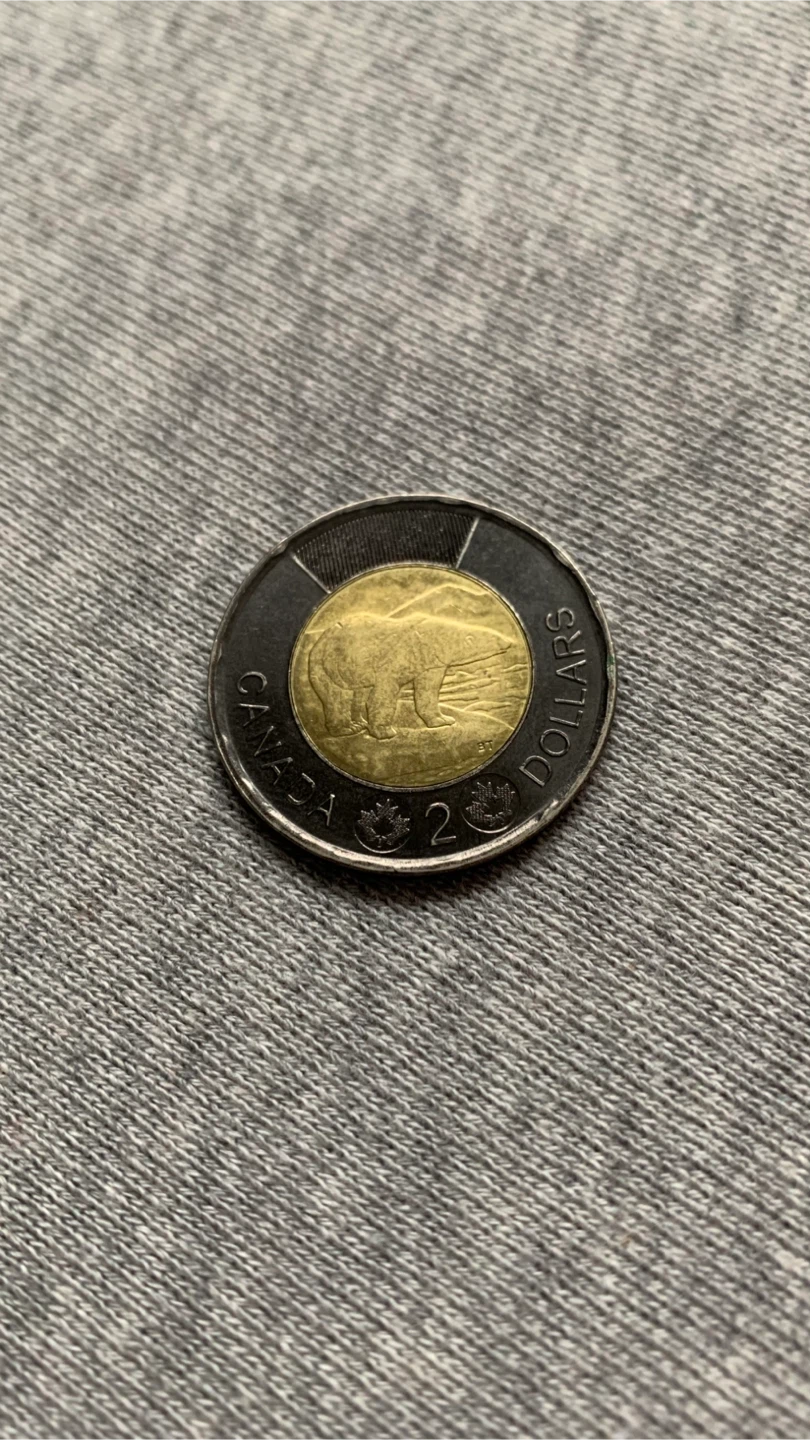 2022 Black Toonie - Commemorating the Death of Queen Elizabeth - photo 2