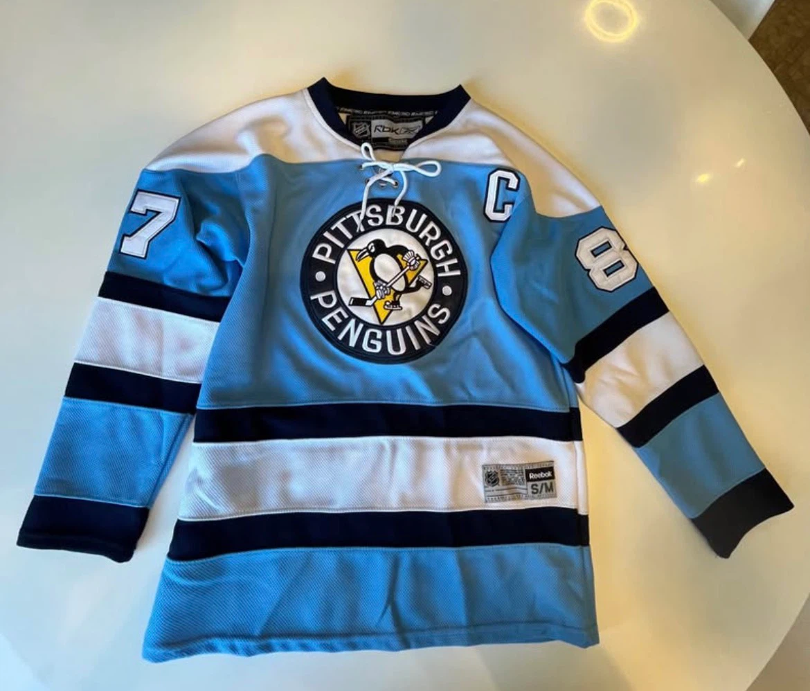 Pittsburgh Penguins Sidney Crosby #87 Youth Hockey Jersey S/M