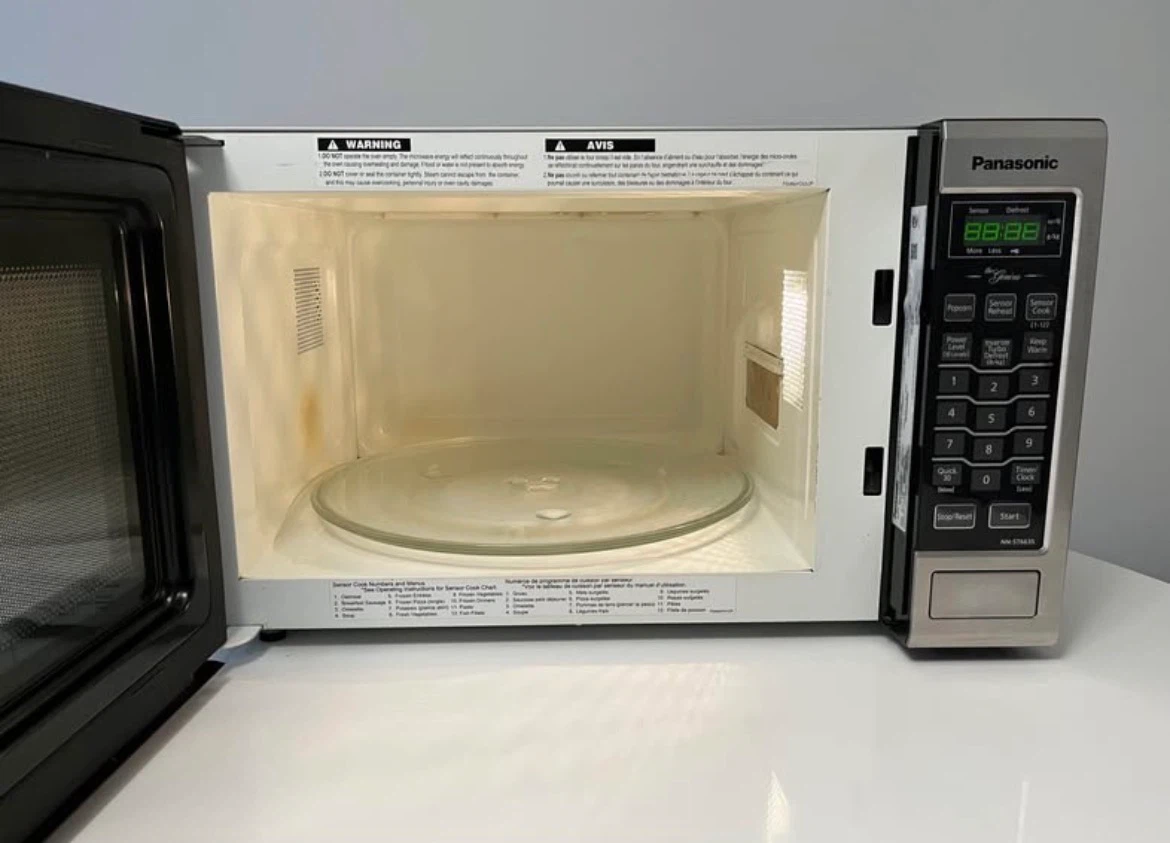 Panasonic Stainless Steel Microwave Oven - photo 2