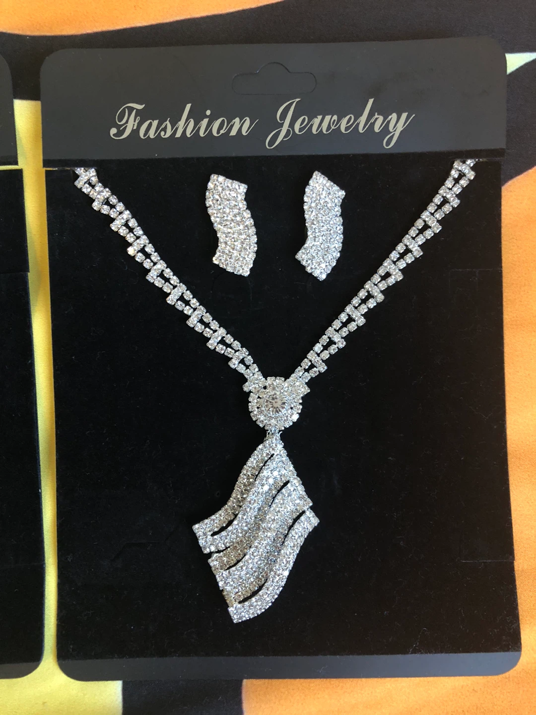 Fashion Jewelry Necklace and Earring Set - photo 3