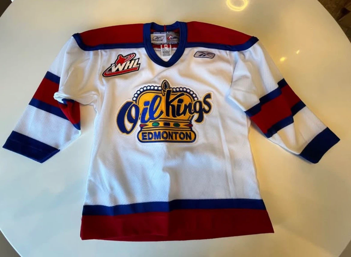 Reebok Edmonton Oil Kings WHL Youth Hockey Jersey