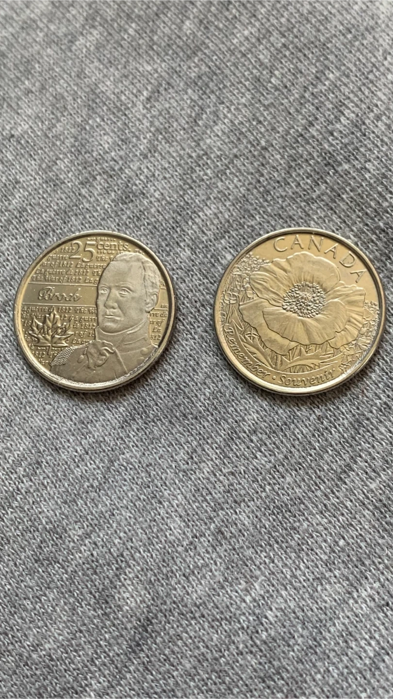 War Related Commemorative Quarters - $0.50 each