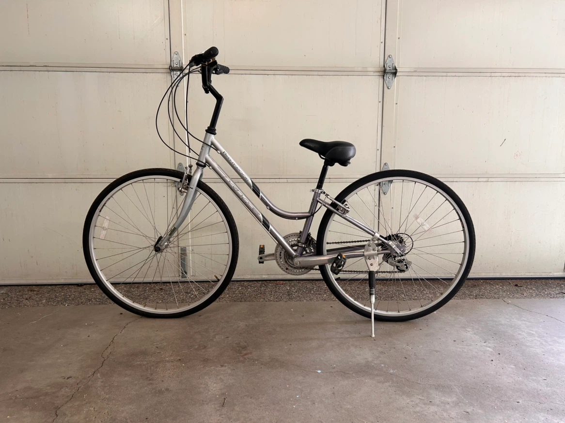 Silver Cruiser Bicycle