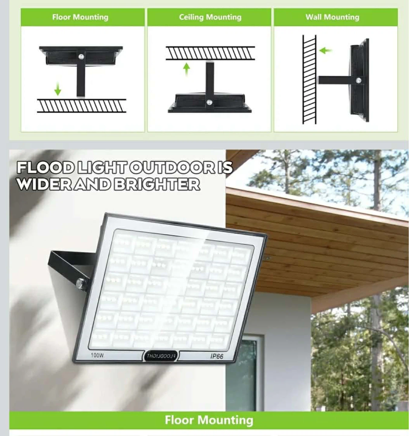LED Flood Light outdoor - photo 2