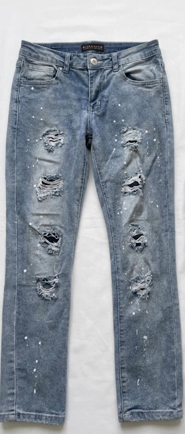 Light blue jeans