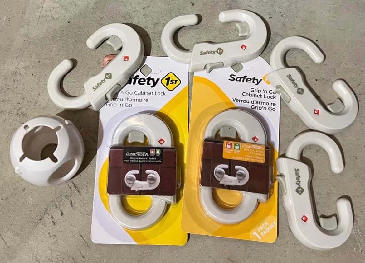 Safety 1st Grip 'n Go Cabinet Locks (4 Pack)