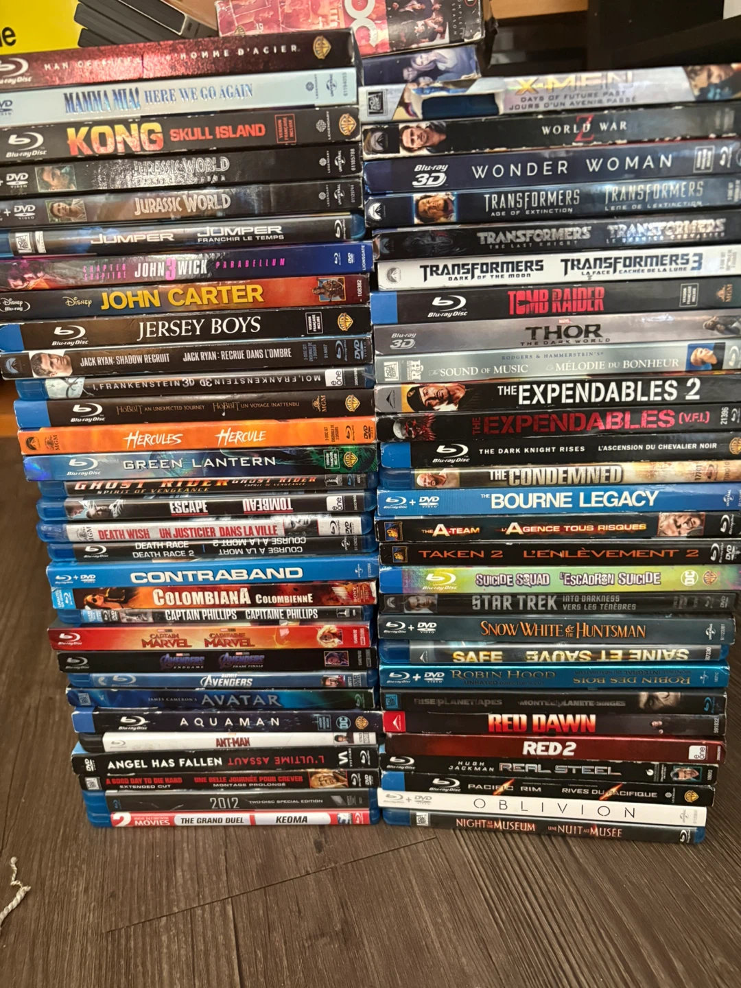Bluray lot